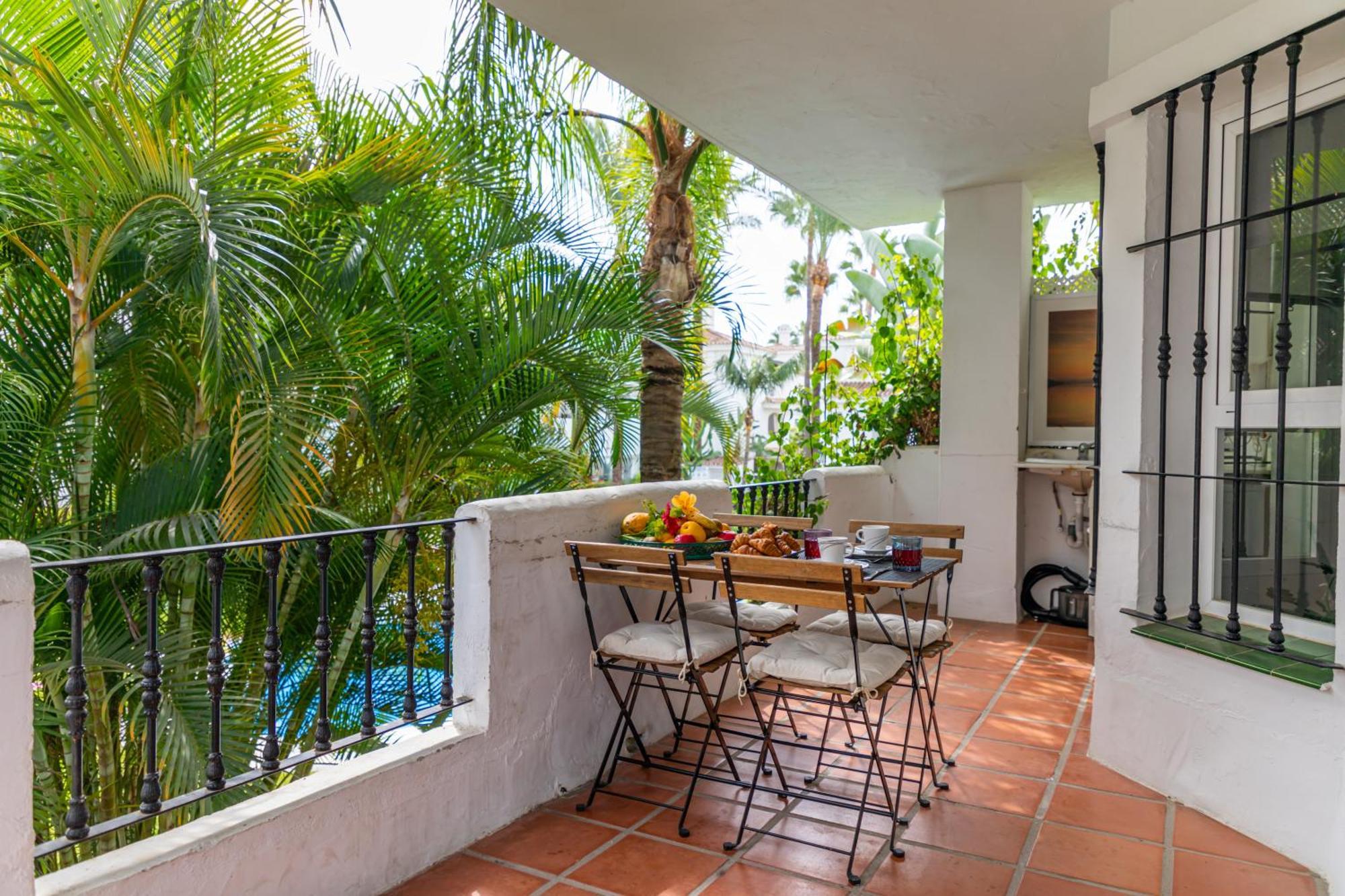 Ab Properties - Design Penthouse Marbella - Puerto Banus - Golden Mile - Pool And Tropical Garden View Exterior foto