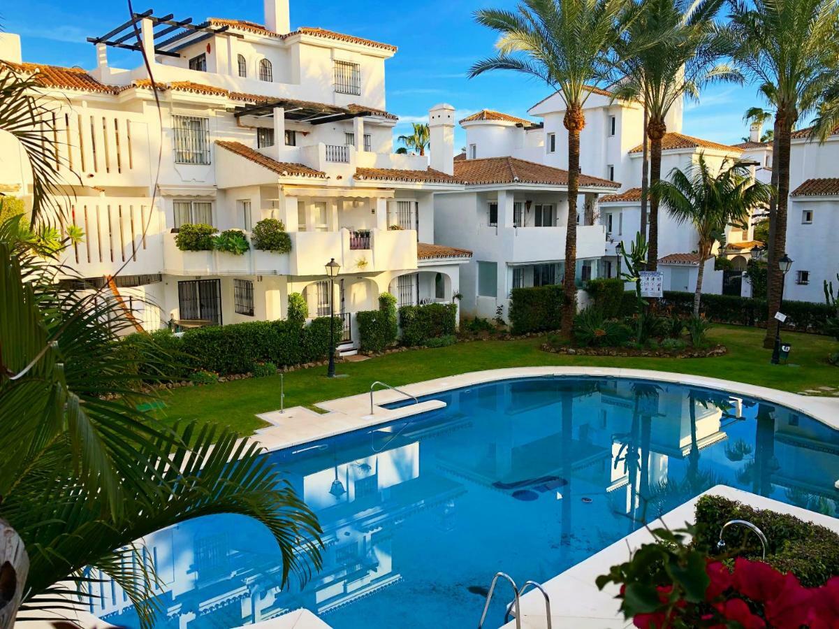 Ab Properties - Design Penthouse Marbella - Puerto Banus - Golden Mile - Pool And Tropical Garden View Exterior foto